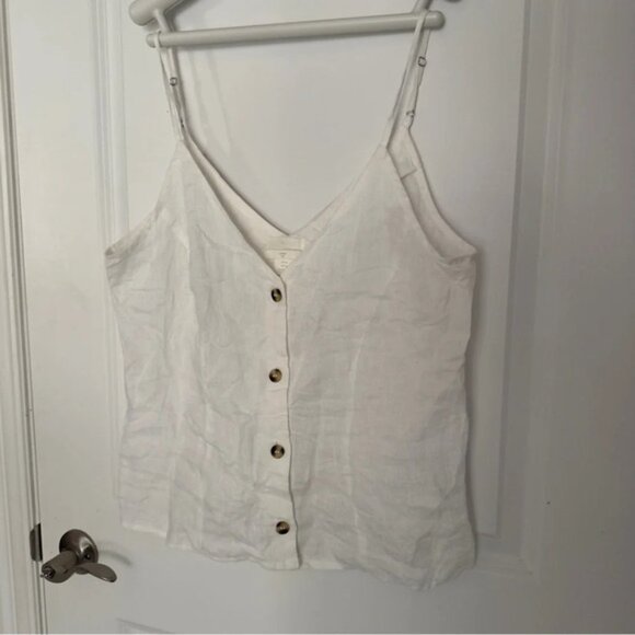 H&M linen top size M - Picture 3 of 8